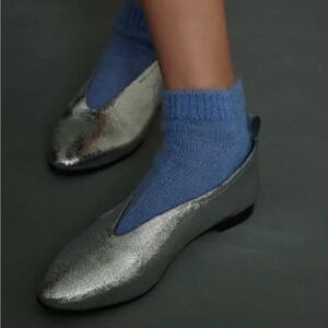Soeur mohair wool socks blue